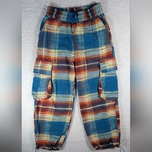 BDG Colorful Plaid Trousers